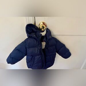 Moncler Macaire Navy Down Jacket – Baby/Toddler 18-24 months